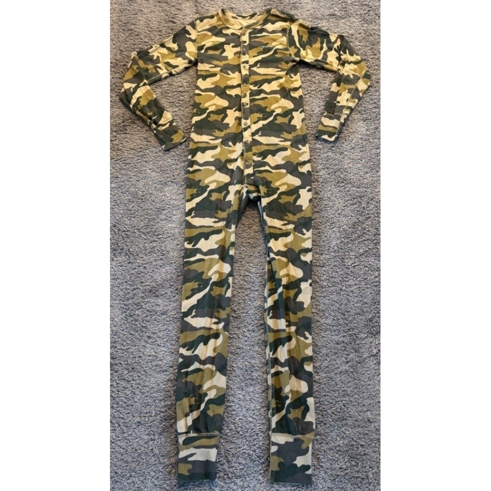 Carhartt Men's M Camouflage Union Suit Full Body Long Sleeve Coverall